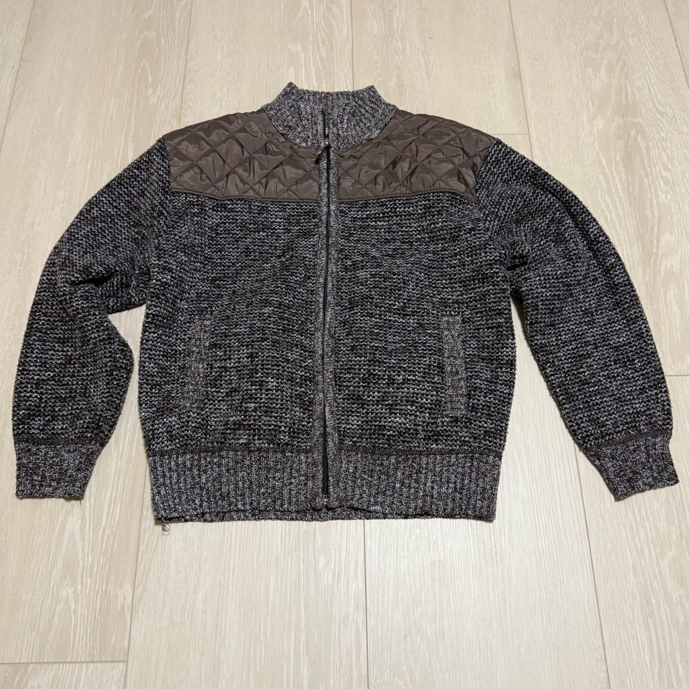 3/$10 Gioberti Boys Gray Fleece Lined Bomber Jacket